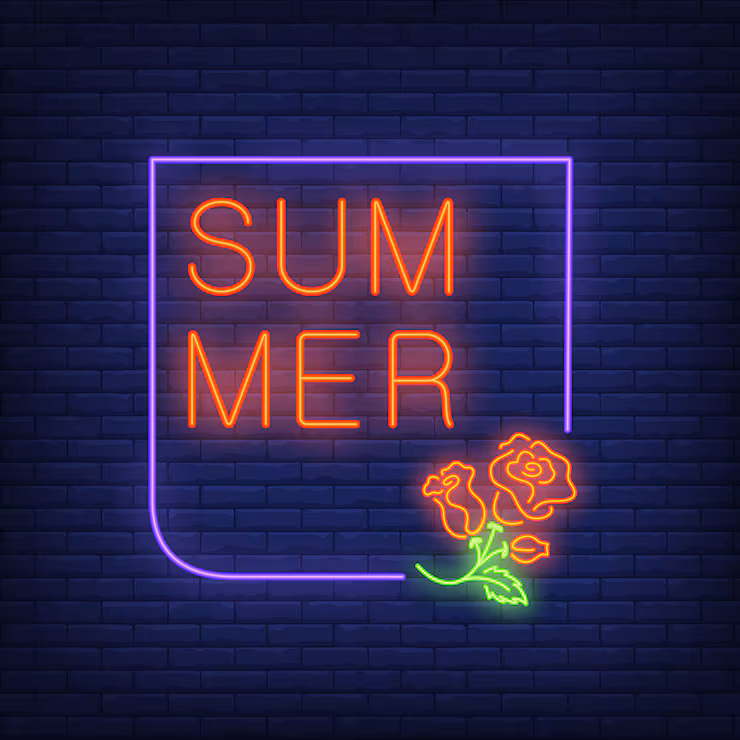 summer-neon-text-frame-with-roses-seasonal-offer-sale-advertisement_1262-14041